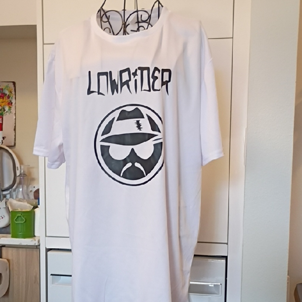 Lowrider Graphic White Short Sleeve Tee